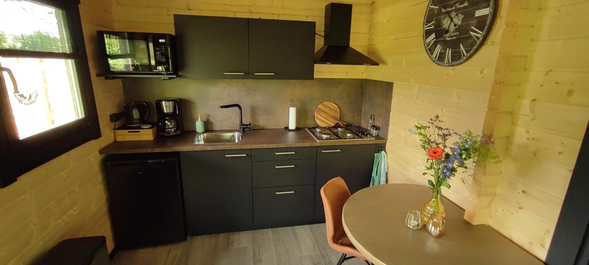 Chalet In Het Groen Met Airco Drachtstercompagnie Exteriör bild