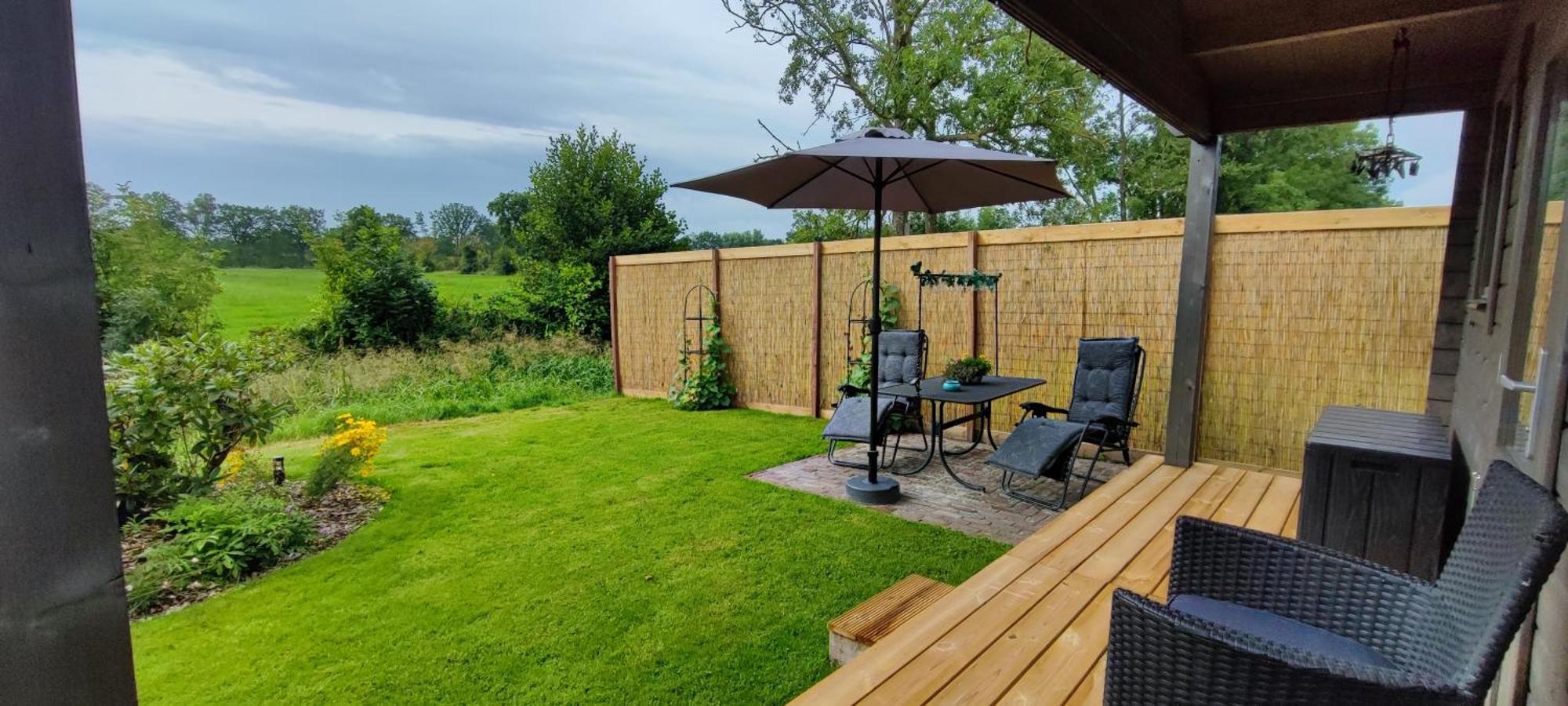 Chalet In Het Groen Met Airco Drachtstercompagnie Exteriör bild